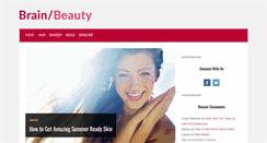 Desktop Screenshot of brainorbeauty.com
